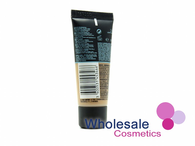 6 x Maybelline Fit Me Matte & Poreless Liquid Foundation - 242 LIGHT HONEY
